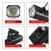 BIKIGHLEHigh Brightness Long-range Bicycle Headlight IPX4 Waterproof USB Charging 3 Light Modes Bike Front Light for MTB Night Riding Safety
