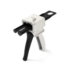 Universal 50ml AB Glue Gun 1:1/2:1 Ratio Plastic Durable Epoxy Dispenser Grey and Black for Precise Bonding