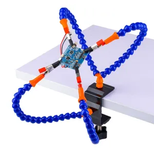 Multi Soldering Station Third Hand Tool With 2/3/4 Flexible Arms Soldeirng Iron Holder for PCB Welding Repair