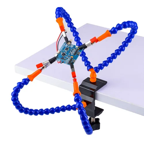 Multi Soldering Station Third Hand Tool With 2/3/4 Flexible Arms Soldeirng Iron Holder for PCB Welding Repair