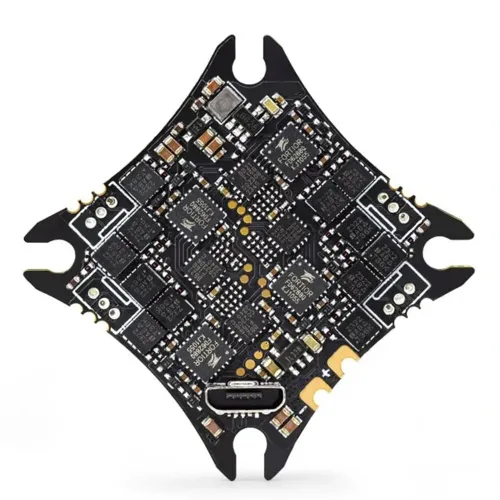 25.5x25.5mm HGLRC SPECTER 15A ELRS AIO Flight Controller with 15A 4in1 ESC UARTS R1 ExpressLRS 2.4G RX for DIY 75-85mm Whoop 3 Inch Toothpick RC FPV Racing Drone