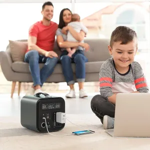 USA Direct Gofort UA550 550Wh 600W Portable Power Station 2x Pure Sine Wave AC110V Outlets Inverter Solar Generator for RV