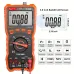 NJTY T28B TRMS Digital Multimeter 6000 Counts True RMS 20A Input AC DC Voltage Current Resistance Temperature Continuity Capacitance Measurement Battery Powered Non Slip