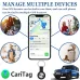 GPS Tracker for Vehicles  Portable GPS Tracking Device,Full Global Coverage Location Tracker for Car Kids Dogs