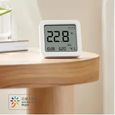 Xiaomi Mijia Smart bluetooth Thermometer 3 Mesh with LCD Display Wireless Electric Digital Hygrometer Temperature and Humidity 3 for Mi Home
