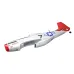 Volantex RC 768-1 Mustang P-51D RC Airplane Spare Part Fuselage