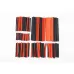 127 Pcs Heat Shrink Tubing Set 2:1 Thermoresistant Tube Red Black Shrink Wrapping Wire Protection Heat-shrinkable Sheath