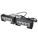 12V 4LED*2 Flashing Lights Car Front Grille Warning Lights Strobe Lights One To Two Long Bar Lights Warning Lamp