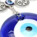 Wall Hanging Pendant Turkish Greek Blue Glass Evil Eye Amulet Lucky Eye Charm