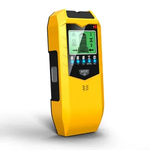 5-in-1 Electronic Wall Detector SH402 Multifunctional Handheld Metal Stud Wood Finder with Alarm System LED Display for Home Construction and Renovation Safety