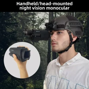 Outdoor Waterproof Night Vision Monocular 4K Infrared Digital Night Vision Telescope with Flashlight