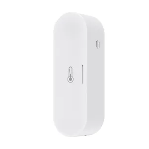 Smart Temperature and Humidity Sensor with High Accuracy Real-Time Updates Wide Detection Range Enhanced Wireless Standards Powered by Micro USB or Battery Ideal for Home and Office Monitoring