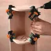 4pcs 90 Degree Corner Clamp Adjustable Right Angle Clamp Woodworking Clip Clamp