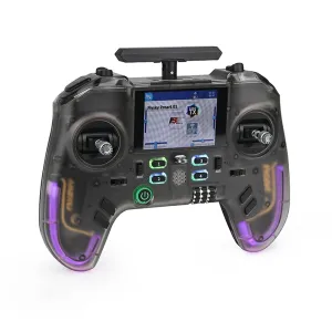 Flysky ProArt PA01 2.4GHz 18CH AFHDS 3/ELRS Built-in 500mW Hall Gimbal EdgeTX Raido Controller 2.4-Inch Full-view Color IPS Display for FPV Drone RC Car Boat Airplane