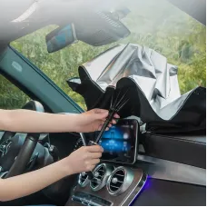 Car Windshield Shade Umbrella - Foldable Car Umbrella Sunshade Cover UV Block Car Front Window Heat Insulation