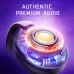 PICUN UG-10A Gaming Headset Wireless bluetooth V6.0 Headphone ANC -56dB Deep Noise Cancelling 40mm Composite Dynamic Driver 360 Spatial Audio 100H Battery Life RGB Effect 3.5mm AUX E-sports Gamer Headphones with HD Mic