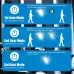IPRee 3 Mode Solar Clip Lights IP65 Waterproof Super Bright Motion Sensor Lights Energy Conservation Warm Light Garden Wall Light
