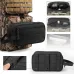 Men's Multifunctional Toiletry Bag Waterproof Compartment EDC Tool Storage Bag Skin Care Shaving Hygienic Organizer for Outdoor Travel Adventures