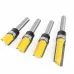 6.35mm Shank Router Bit Pattern Flush Trim Blade Bearing 1/2" Straight End Mill Slotting Milling Cutter For Woodworking Dia 12.7mm