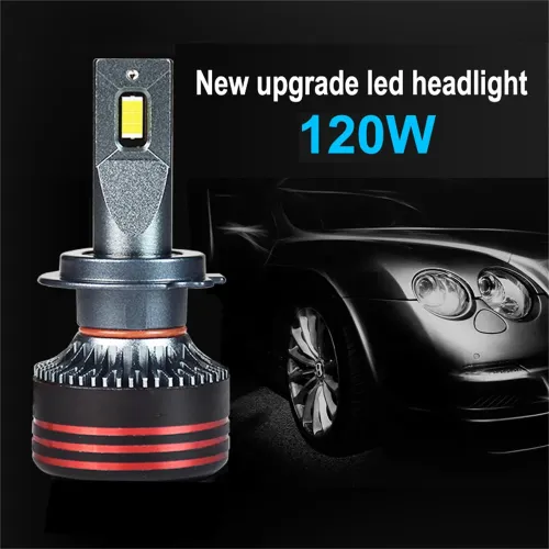 INFITARY M8 Pro H1/H3/H4/H7/H11/880/881/5202/9005/9006/9012 Car LED Headlight Bulbs 120W 6000LM Super Bright 6000K Waterproof High Power Auto Lights