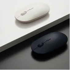 Xiaomi 3 Wireless Mouse 2.4GHz Bluetooth Dual Modes 2400/1600/1200/800 4 DPI Mini Wireless Mute Mice for PC Laptop Computer