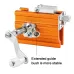 Chainsaw Sharpener Portable Chain Saw Sharpening Tool Set Sharpener File Table Quick Sharpening Suitable for All Kinds of Chain Saws and Electric Saws