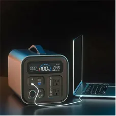 USA Direct Gofort UA1100 1100Wh 1200W Portable Power Station 2x Pure Sine Wave AC110V Outlets 1200W Inverter Solar Generator for RV Van Home Outdoor Camping Emergency Battery Backup