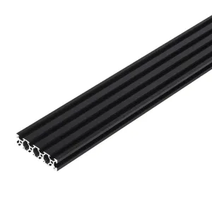 Machifit 200-1000mm Black 2080 V-Slot Aluminum Profile Extrusion Frame for CNC Tool DIY