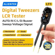 ALIENTEK LT1 Portable Smart LCR Meter Tweezers with IPS Display Ideal for Voltage and Continuity Testing