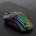 ZIYOULANG M5 Wired Game Mouse Breathing RGB Colorful Hollow Honeycomb Shape 12000DPI Gaming Mouse USB Wired Gamer Mice for Desktop Computer Laptop PC