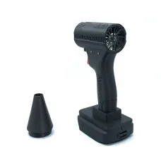 X40 Turbo Fan 600g Thrust 40mm Brushless Motor Compatible with 18-21V Mak Battery Lightweight with Nozzle Attachments