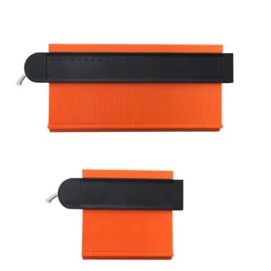 5 Inch 10 Inch Contour Gauge with Metal Lock 130mm Widen Profile Gauge Irregular Shape Duplicator Tiling Laminate Tiles Marking Tool