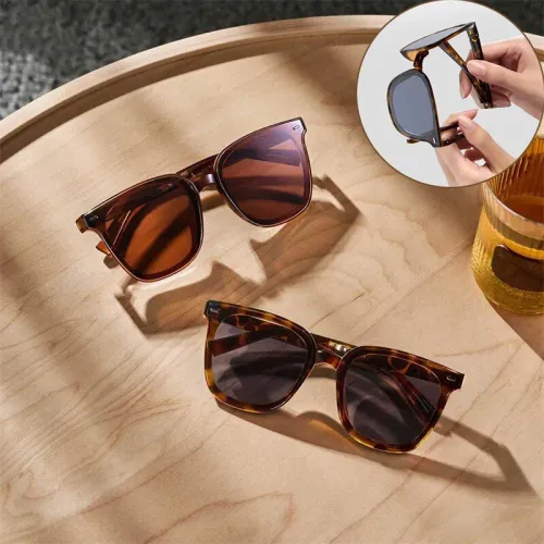 XIAOMMijia Foldable Polarized Sunglasses 8 Layer Polarizing Film Lenses Sunscreen Glasses Fashion Unisex Travel