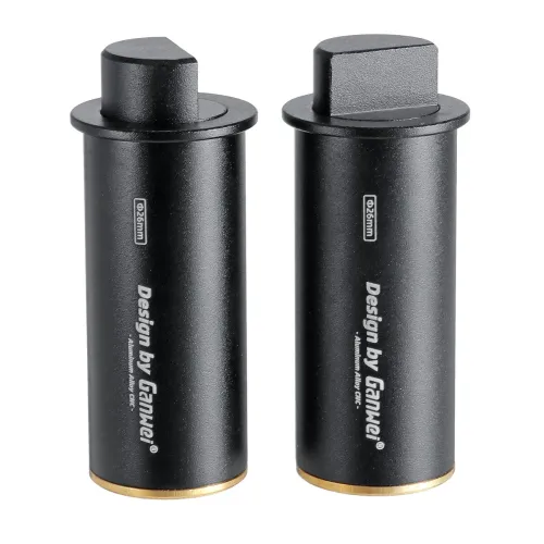 Ganwei 2Pcs/4Pcs Dia. 26mm Woodworking MFT Table Stop Dog Hole Table Limit Block Table Stop Woodworking Work Accessories Desktop Latch