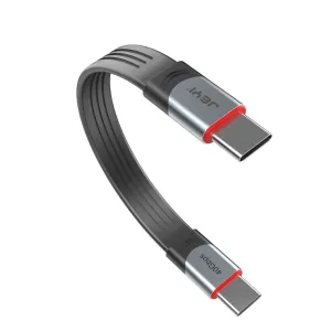 JEYI USB4.0 C to C Cable 40 Gb/s Data Transfer 100W PD3.0 Power Charging Compatible with TB4/3 USB-C and USB4 Devices
