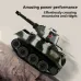 Happy Cow 777-215 2.4G Mini RC Car Army Battle Infrared Tank with LED Light RTR Remote Control Vehicles Models Toys