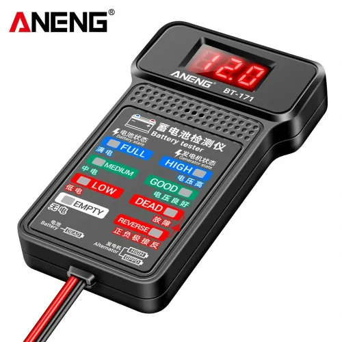 ANENG BT-171 Battery Tester 12V LCD Digital Auto Battery Analyzer Charging Cranking System Tester Car Battery Checker Diagnostic Tool