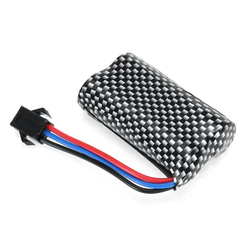 JJRC C8812 Drift RC Tank Parts 7.4V 500mAh 3.7Wh Li-ion Battery SM Plug Off-Road Truck Car Vehicles Models Spare Accessories