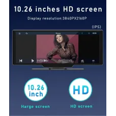 10.26 inch Portable bluetooth Car MP5 Player HD Large Screen Wireless Carplay Car Radio Built-in 1W Speaker