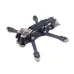 TEOSAW Mark 3 145mm Wheelbase 4mm Arm Thickness Carbon Fiber 3 Inch Freestyle Frame Kit Support 14mm 19mm FPV camera for RC Drone FPV Racing