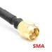 Realacc 5.8GHz RHCP 5dBi 4 Leaf FPV Antenna 50w Signal Stability SMA/RP-SMA for RC Drones