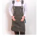 Multi-Pocket Design Canvas Apron for Hairstylists Bakers Coffee Shops Gardeners Woodworkers Restaurant Enduring
