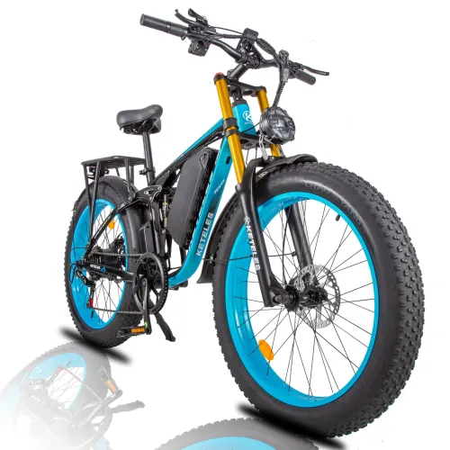 USA DIRECT KETELEK800P Electric Bike 48V 17.54AH Removable Battery 1000W Motor Recommended Top Speed 25KM/H 26inch Tires 75KM Max Mileage 200KG Max Load Electric Bicycle