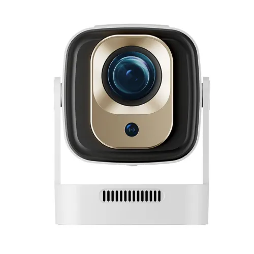 HY260 PRO 1080P Smart LED Projector 4K Supported 200 ANSI Lumens 180 Free Projection Auto Focus WiFi-6&Bluetooth5.4 Android 11 Ultra Short Throw Projectors with Google Voice Remote Control