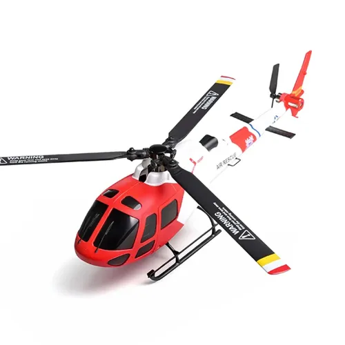 XK K150 Little Squirrel AS350 2.4G 4CH 6-Axis Gyro Optical Flow Localization Altitude Hold Flybarless RC Helicopter RTF