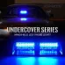 16 LED Windshield Dash Strobe Light Bar Car Truck Shovel-type Warning Flash Lamp Police Lights 12V Emergency Signal Lamp Flash Lighting