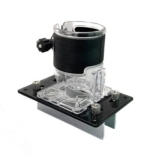 Portable Invisible Connector 2 in 1 Slotter Punch Locator Furniture Trimming Machine Slotting Milling Woodworking Tools