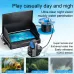 4.3-Inch Underwater Viewing Camera 1080P HD Fish Finder 5000mAh Battery IP68 Night Vision Type-C Charging 15-30m Cable