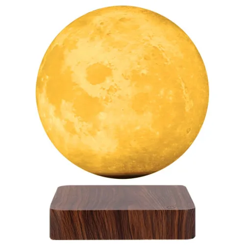 Magnetic Levitation Globe LED Moon Floating Romantic Lamp Suspended 3D Moon Lamp Rotating Globe Bedside Lamp