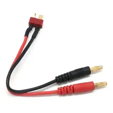 T/XT30/XT60/XT90 to 4.0mm Banana Plug Charging Cable Silicone Wire 14AWG for Lipo Battery